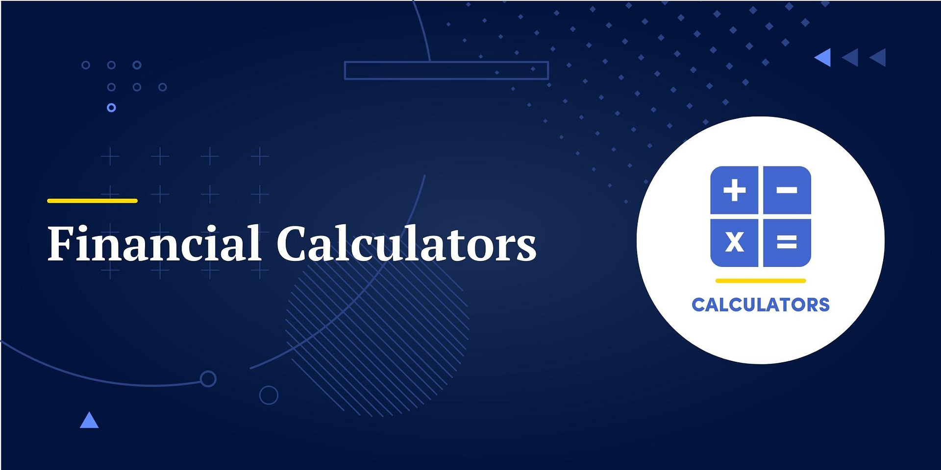 Financial Calculators - FinMasters