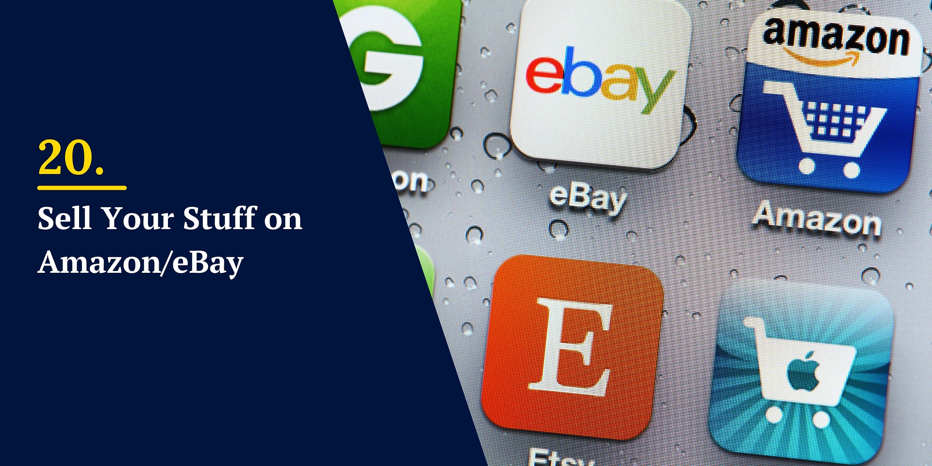 Sell Your Stuff on Amazon/eBay