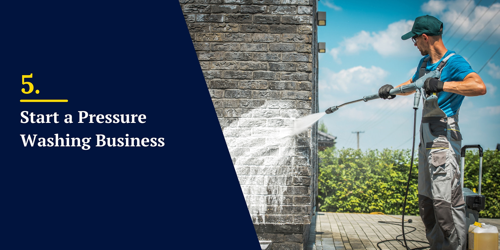 Start a Pressure Washing Business