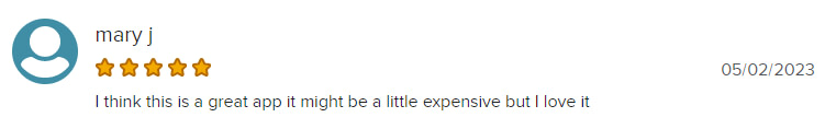 Perpay positive customer review on BBB