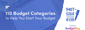 110 Budget Categories to Help You Start Your Budget