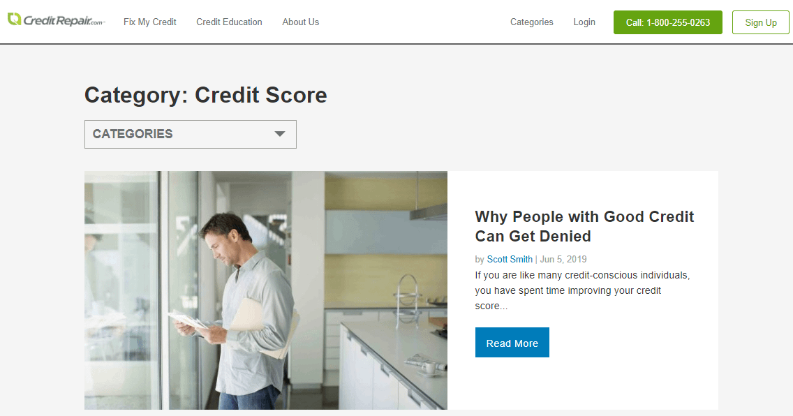 creditrepair.com review credit education