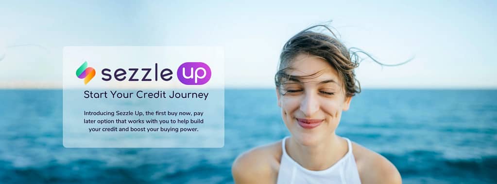 Sezzle Up homepage