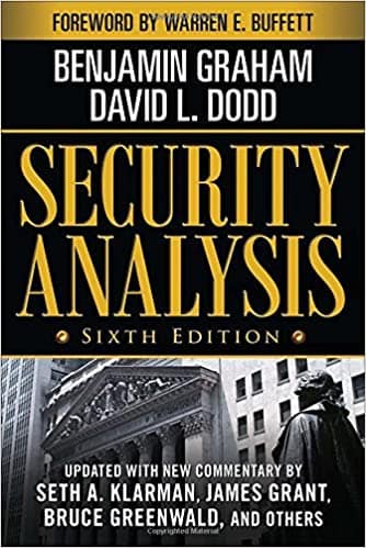 Security Analysis book cover