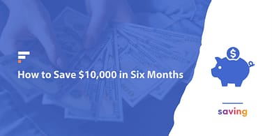 How to save $10,000 in six months