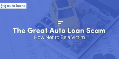 Auto loan scam