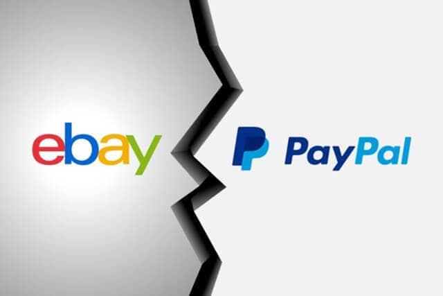 eBay and PayPal split