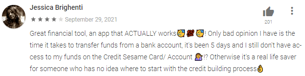 Sesame Cash mixed user review
