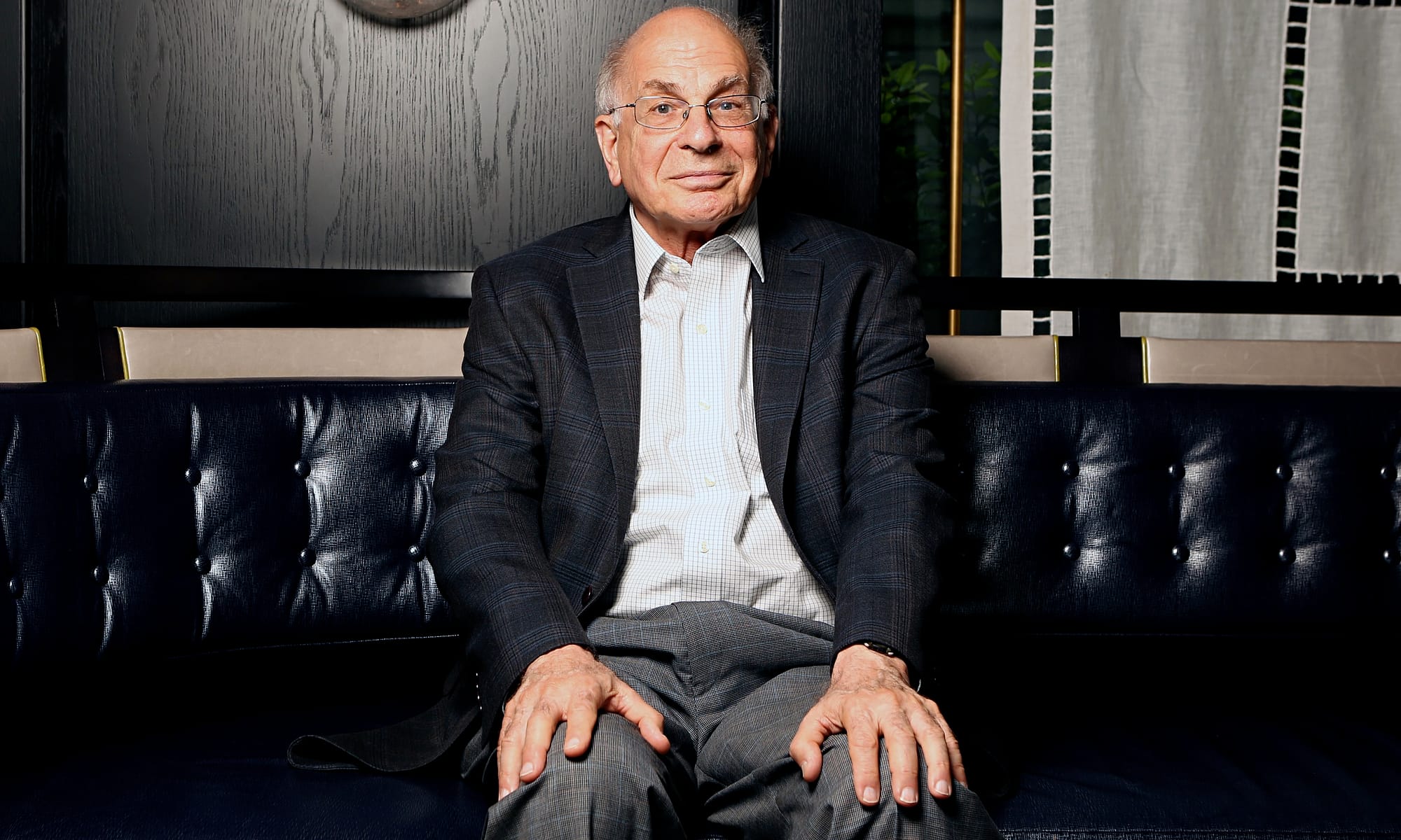 Psychologist Daniel Kahneman, Nobel laureate and author of the bestselling book Thinking, Fast and S