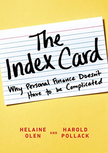  The Index Card: Why Personal Finance Doesn’t Have to Be Complicated book cover