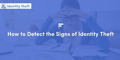 Signs of Identity Theft