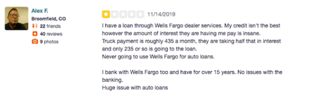 wells fargo dealer services reviews