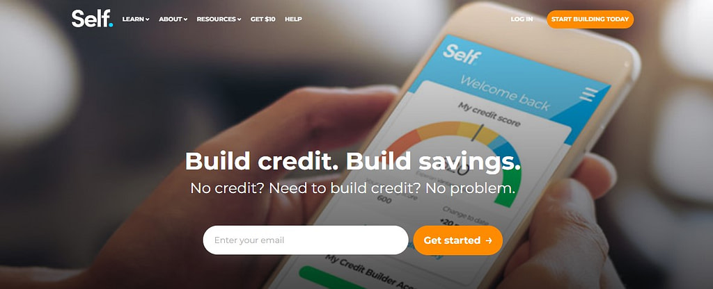 Self credit builder loan website