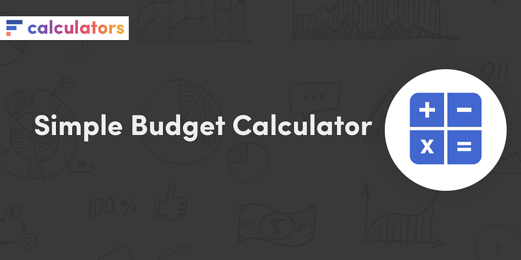 Simple budget calculator