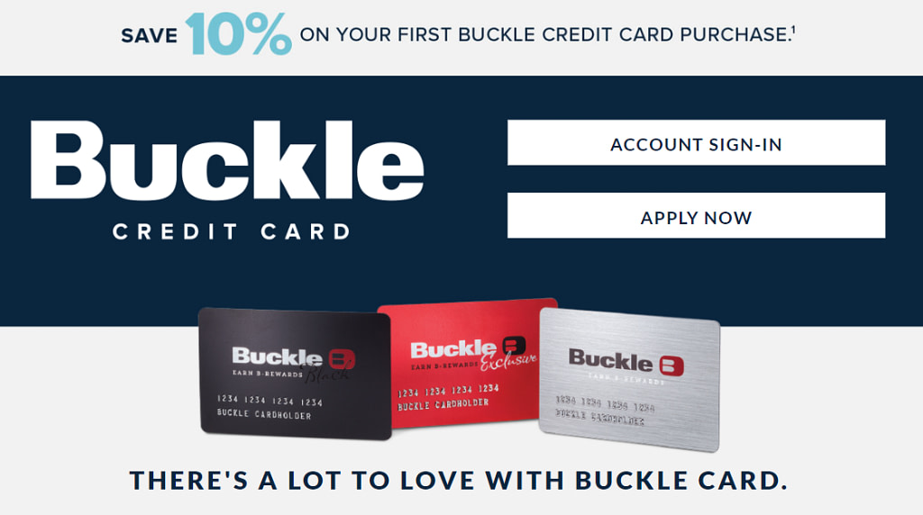 buckle credit card log