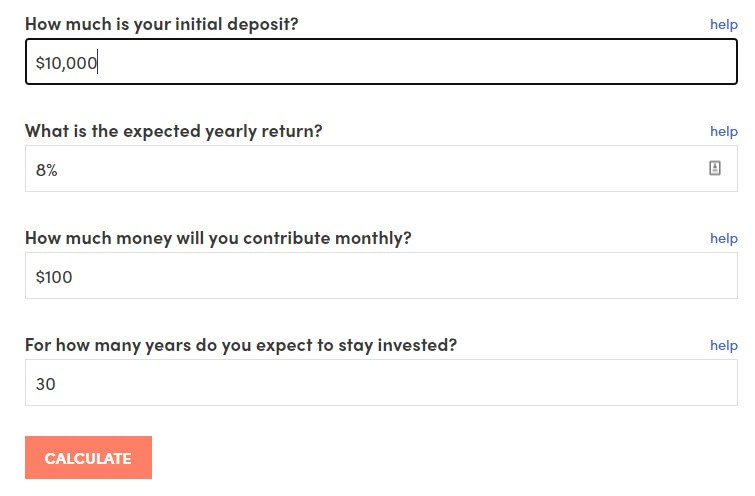 Input data for the use case