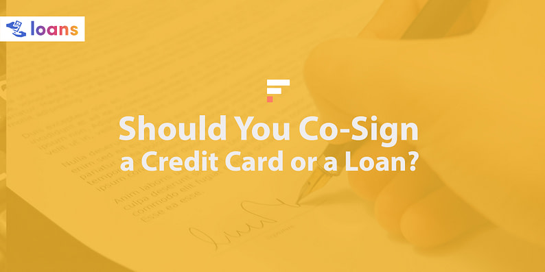 Should you co-sign a credit card?