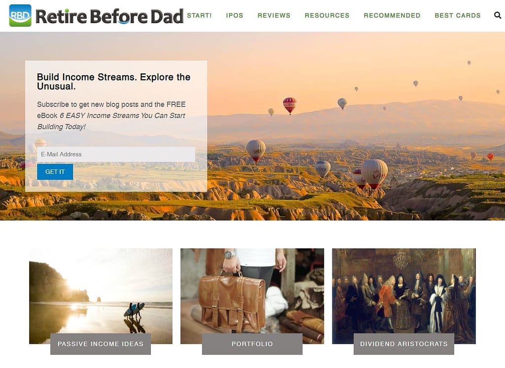 Retire Before Dad