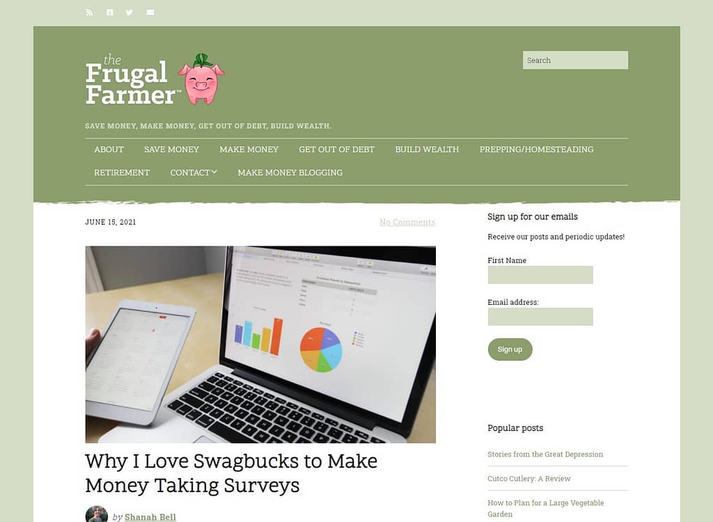 The Frugal Farmer
