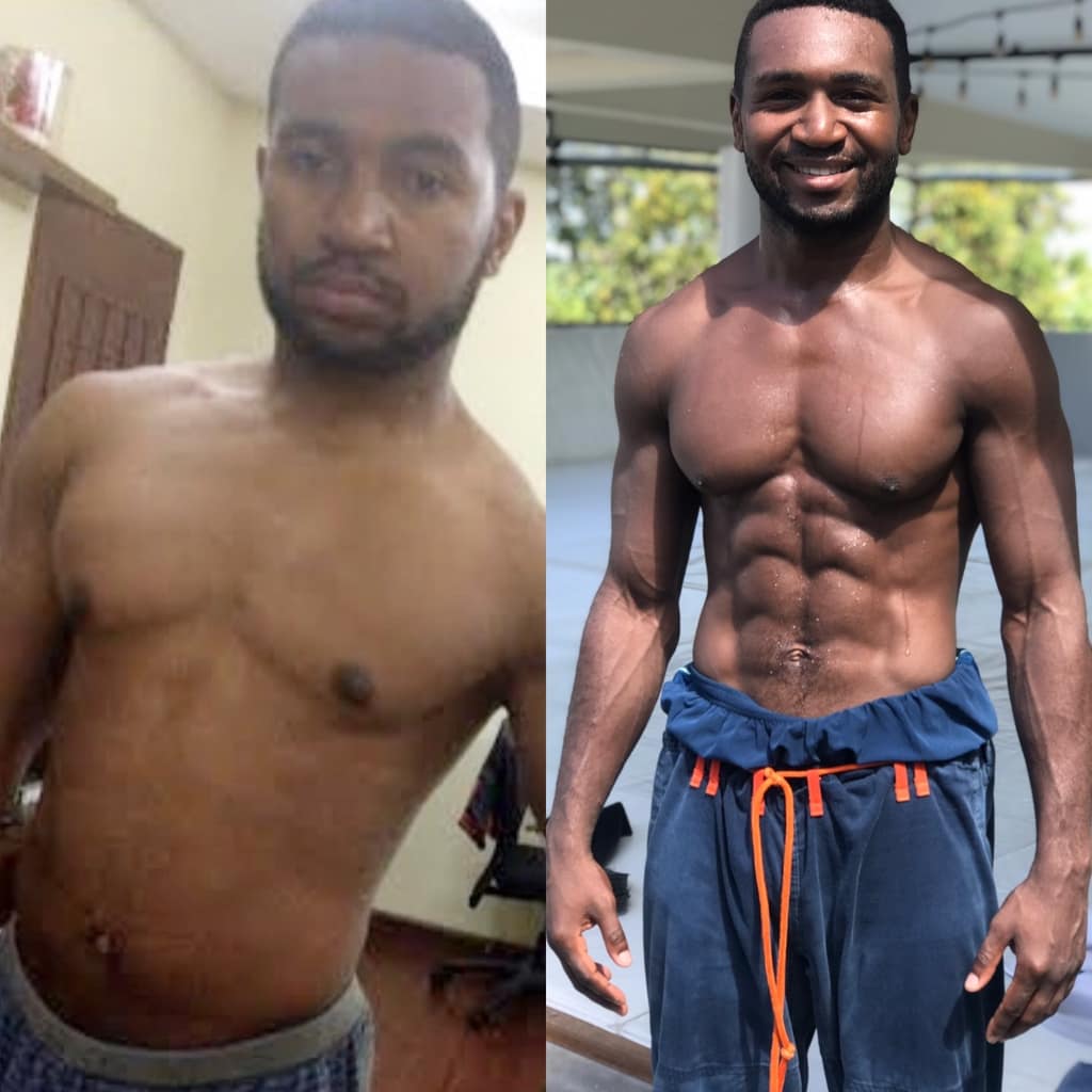Aaron Darko: before and after