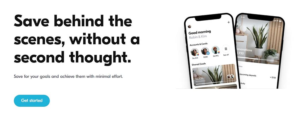 Qapital savings home page