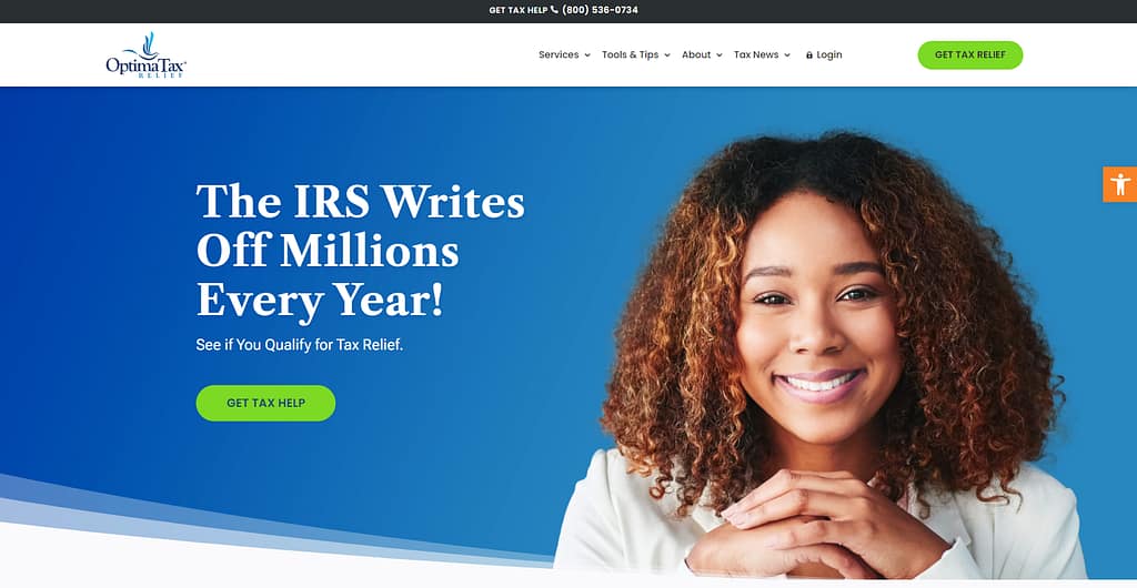 Optima Tax - home page