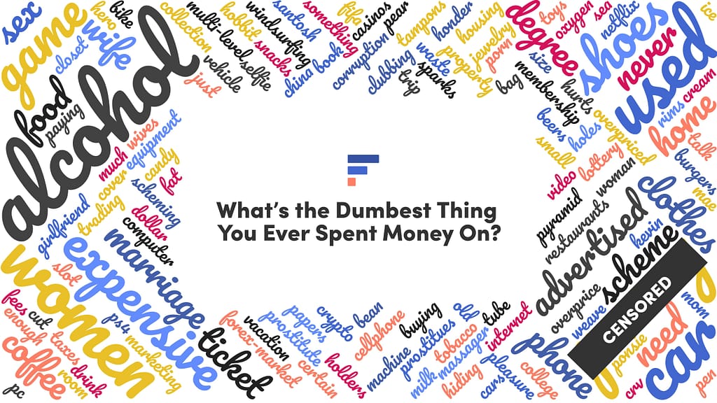 Word cloud showing all answers to the question we posed to our readers in a recent poll.