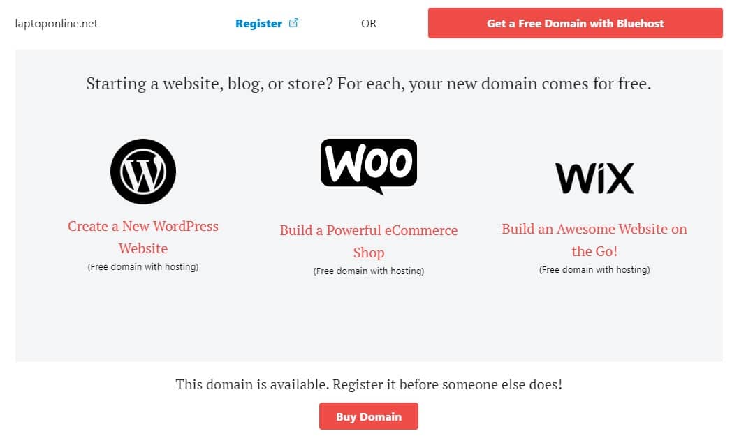 DomainWheel - build a website