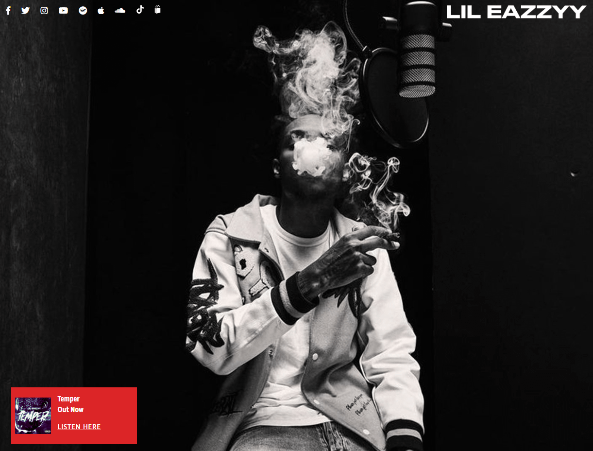 Lil Eazzy homepage