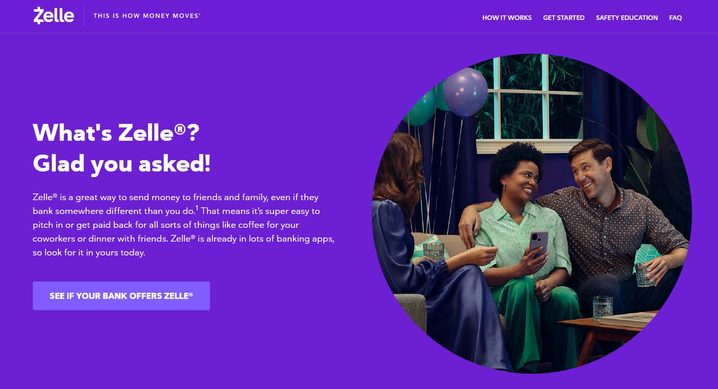 Zelle - homepage