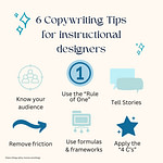 6 copywriting techniques you should keep in mind when designing learning experiences.