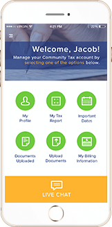Community Tax Relief account