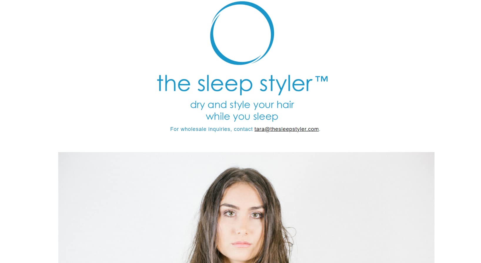 Best Shark Tank Products: Sleep Styler Hair Roller - homepage