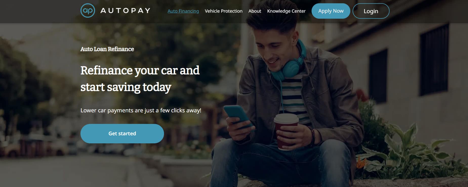 Autopay refinance page