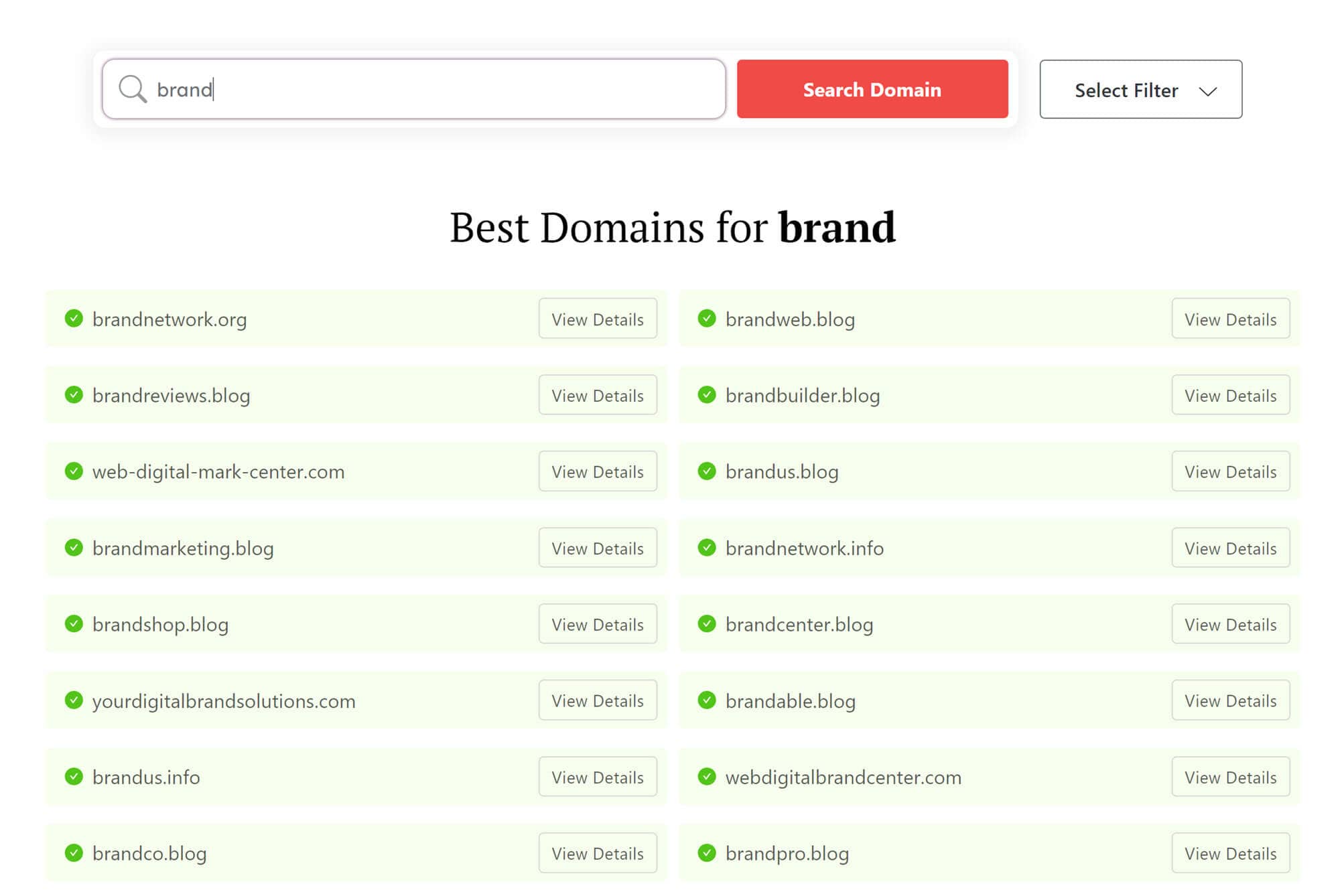 Domain Name Generator Instant Ideas No Ads DomainWheel