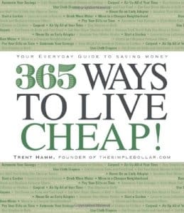 365 Ways to Live Cheap bookcover
