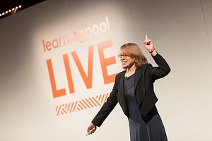 Cathy Moore presenting