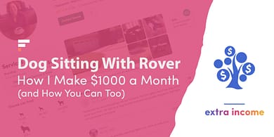 Dog sitting with Rover.com