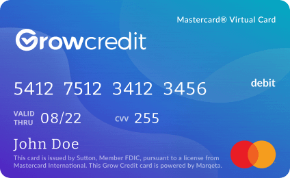 Grow Credit Mastercard