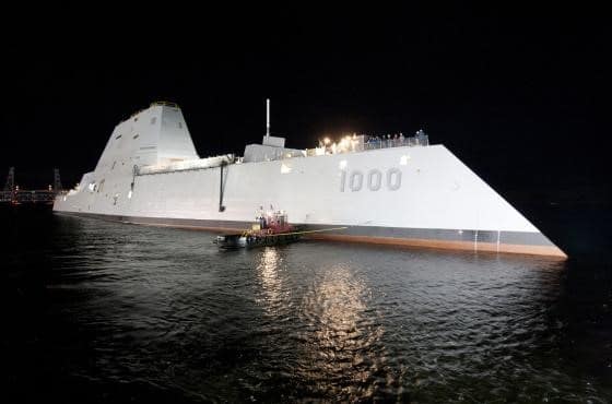 Zumalt class stealth destroyer
