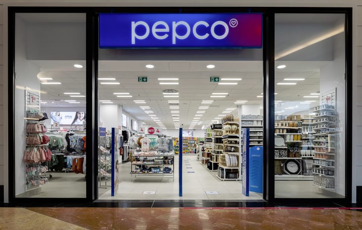 The front of a Pepco shop