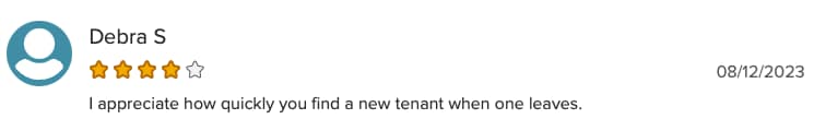 Positive customer review of Neighbor.com on BBB