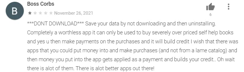 Kikoff negative customer review