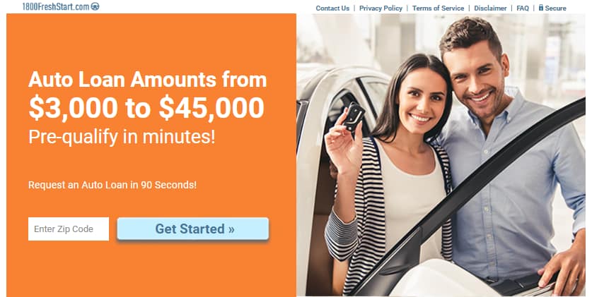 1800 Fresh Start website