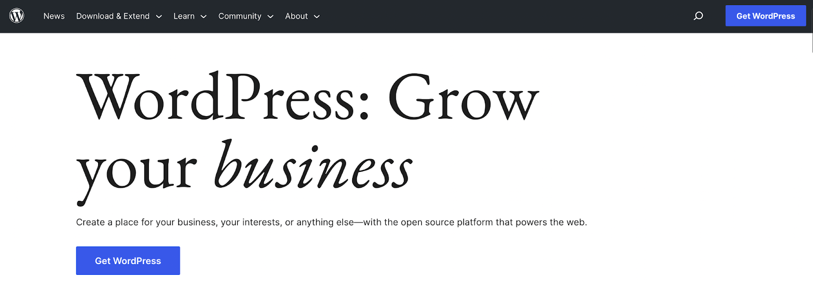 WordPress.org.