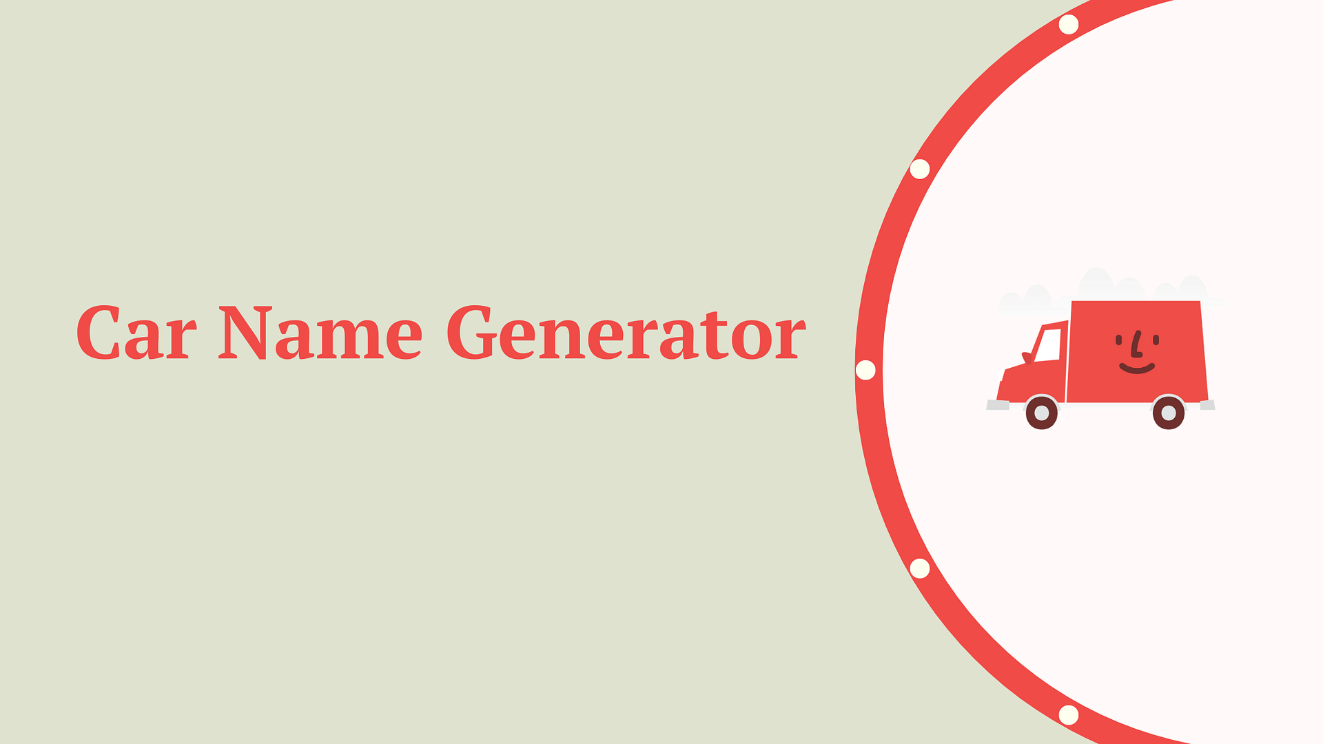 Car Name Generator DomainWheel   How To Use A Car Name Generator 